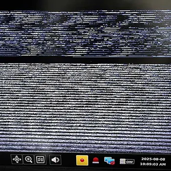 モニター画像が映らない